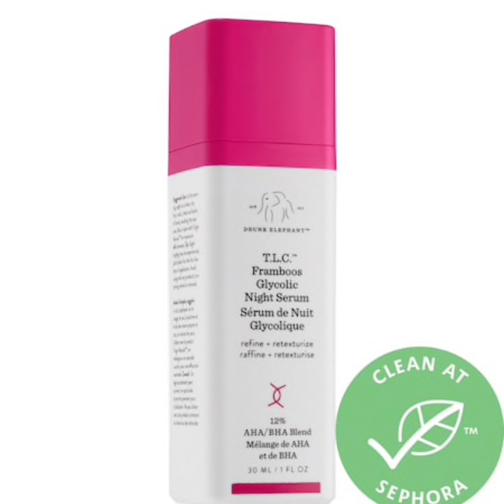 Drunk Elephant Framboos Serum 1/2 Full
